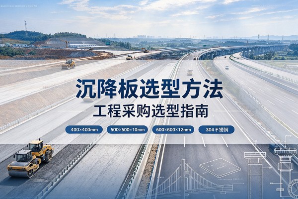 龙文沉降板选择方法