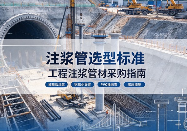 龙文注浆管选型标准